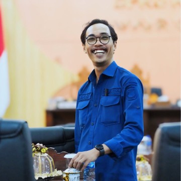 Abay, korban di DPRD Makassar (Instagram)